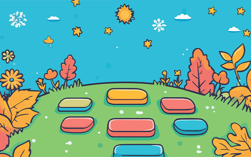 Renkli Oyun Görseli