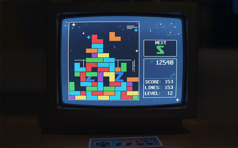 Tetris Oyunu Görseli