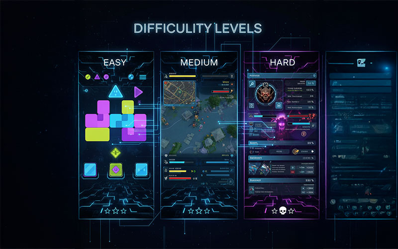 Zorluk Seviyeleri Görseli